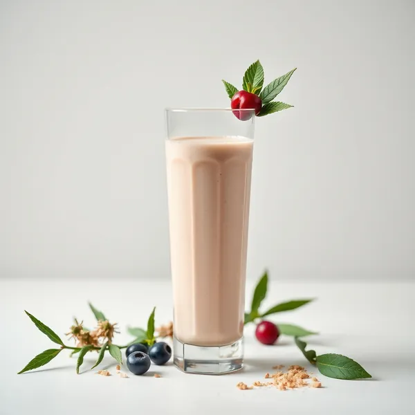 Gut Health Protein Powder Hemp Milk Smoothie