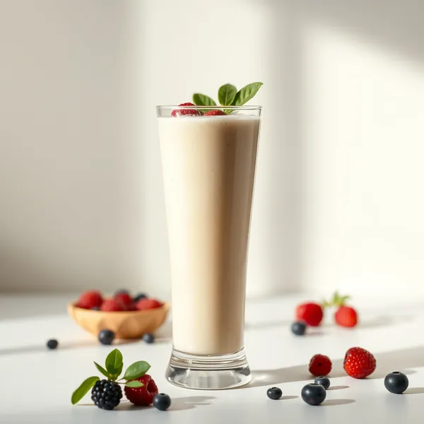 Gut Health Protein Powder Macadamia Milk Smoothie