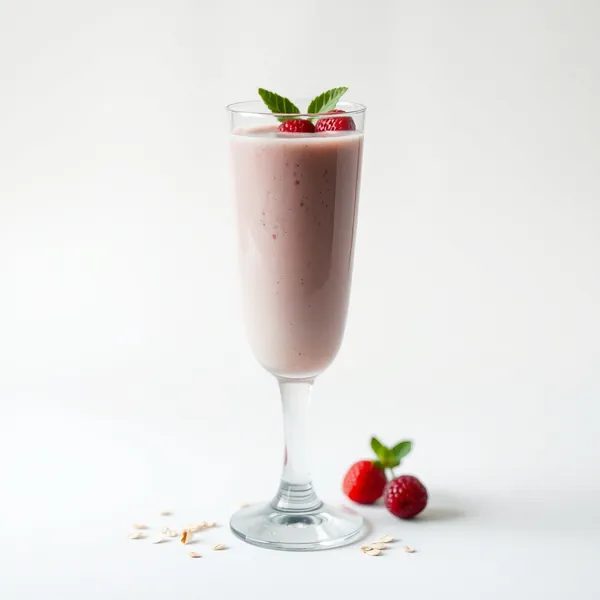 Gut Health Protein Powder Oat Milk Smoothie