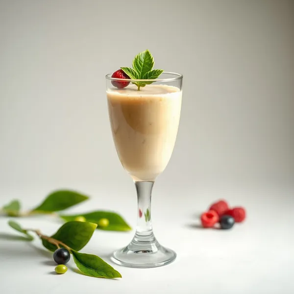 Gut Health Protein Powder Pea Milk Smoothie