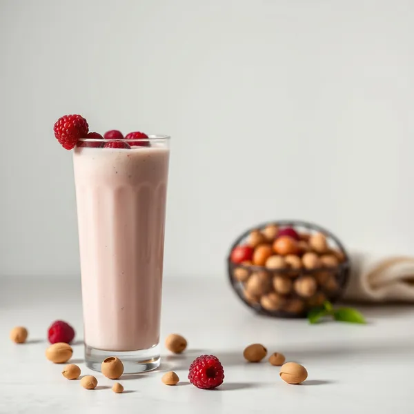 Batido de Leche de Pistacho y Proteína para la Salud Intestinal