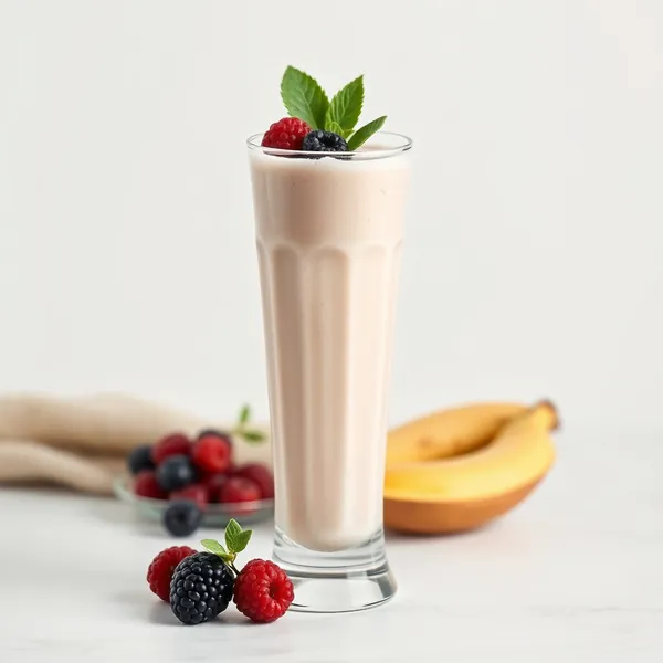 Gut Health Protein Powder Rice Milk Smoothie