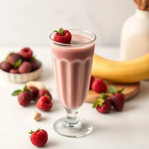 Batido Salud Intestinal de Frambuesa y Anacardo