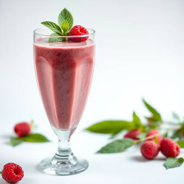 Batido Salud Intestinal de Frambuesa y Leche de Cáñamo