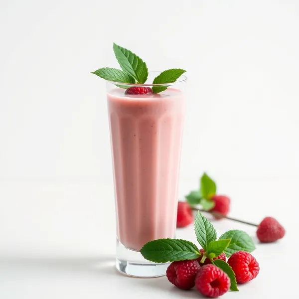 Smoothie Framboise et Soja pour la Santé Intestinale