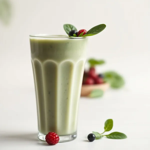 Smoothie Saúde Intestinal Espinafre Leite de Aveia
