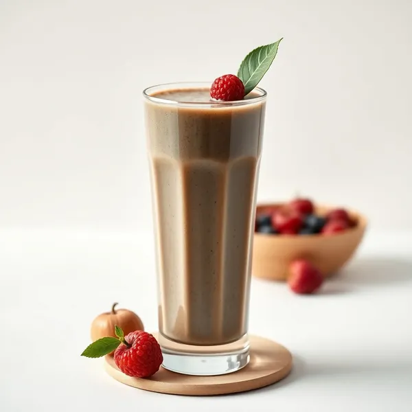 Smoothie de Leite de Avelã e Spirulina para Saúde Intestinal