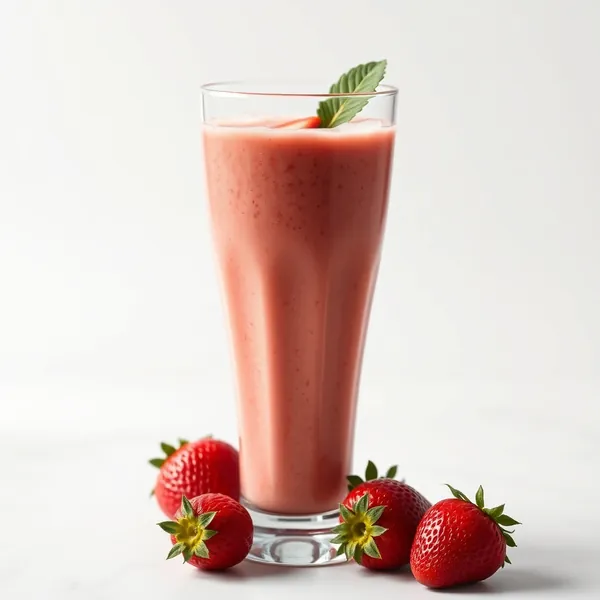 Smoothie Saúde Intestinal Morango Água de Coco