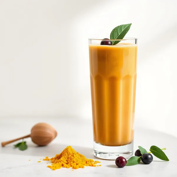 Gut Health Turmeric Macadamia Milk Smoothie