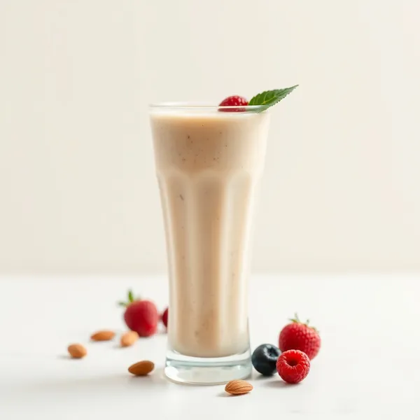 Smoothie Sano al Burro di Mandorle e Latte di Riso