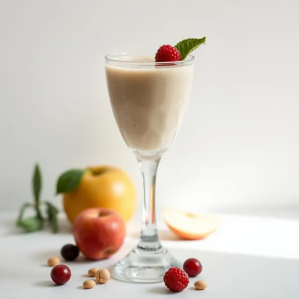 Healthy Apple Macadamia Milk Smoothie