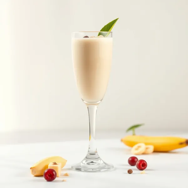 Smoothie Sain à la Banane et au Lait de Macadamia