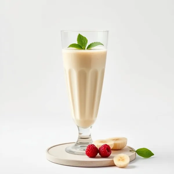 Smoothie Sain à la Banane et au Lait de Pois