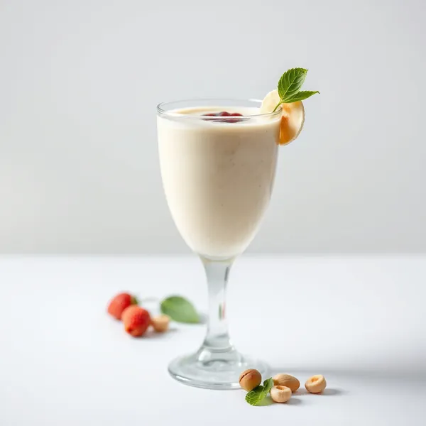 Healthy Banana Pistachio Milk Smoothie