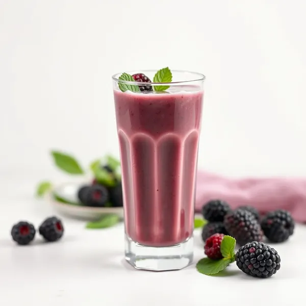 Smoothie Sano di More e Latte di Piselli