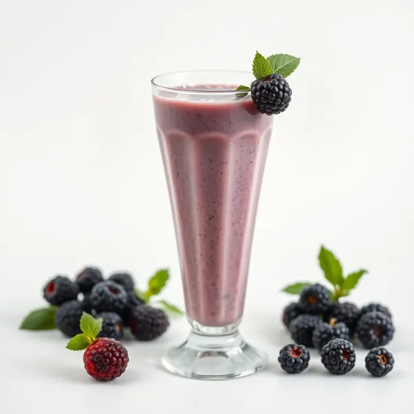 Smoothie Sano di More e Latte di Riso
