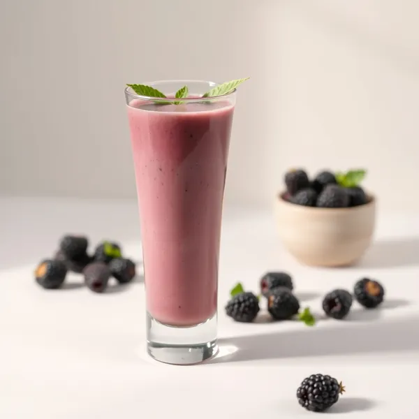 Smoothie Sano di More e Latte di Farro