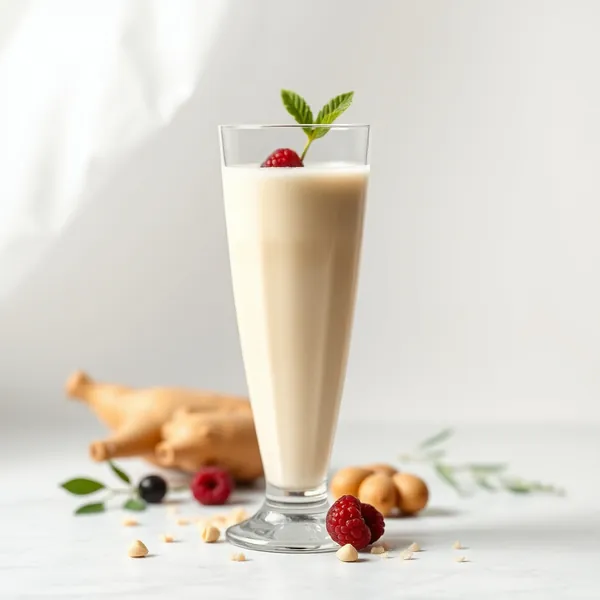 Smoothie Sano allo Zenzero e Latte di Macadamia