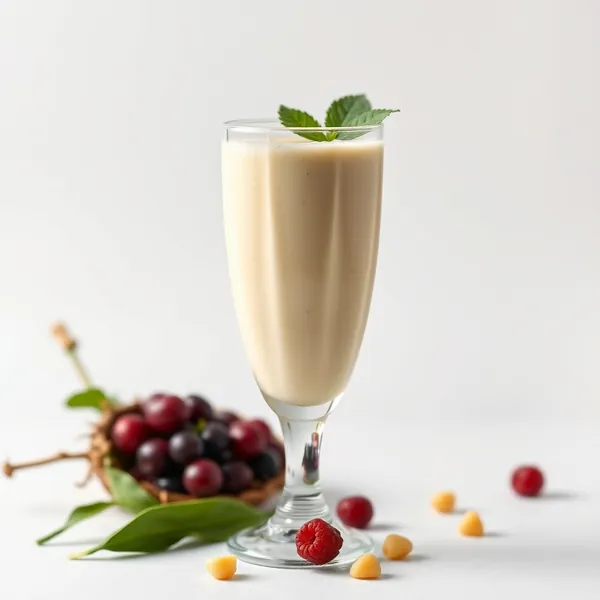 Smoothie Sain au Gingembre et au Lait de Pois