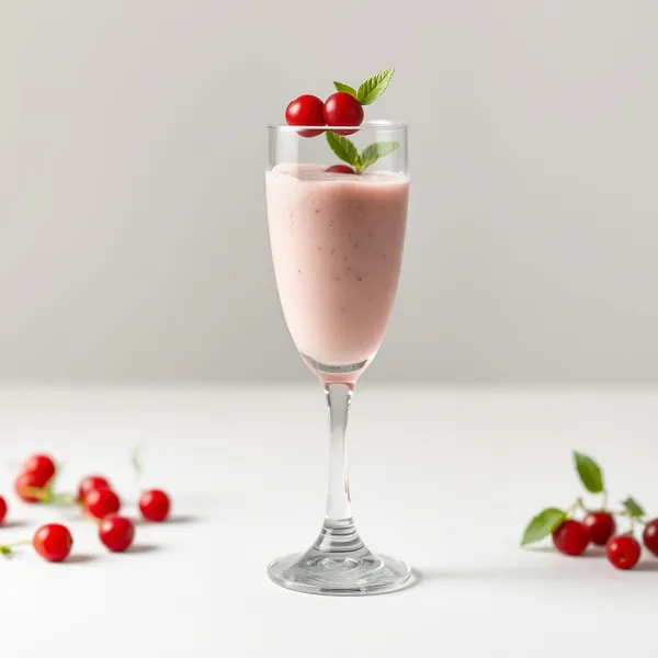 Gesunder Goji-Beeren-Kefir-Milch-Smoothie