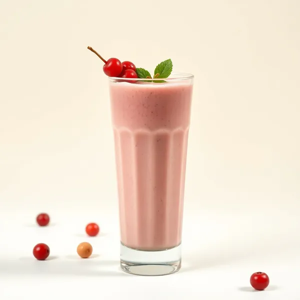 Smoothie Sain aux Baies Goji et Lait de Macadamia