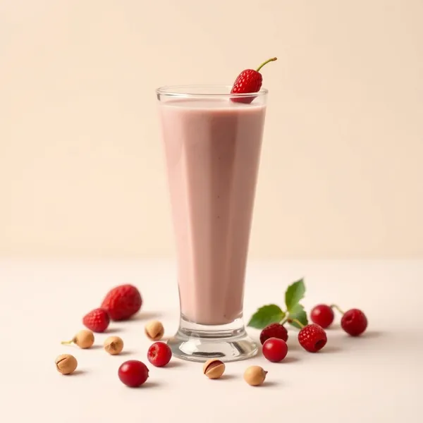 Healthy Goji Berry Pistachio Milk Smoothie
