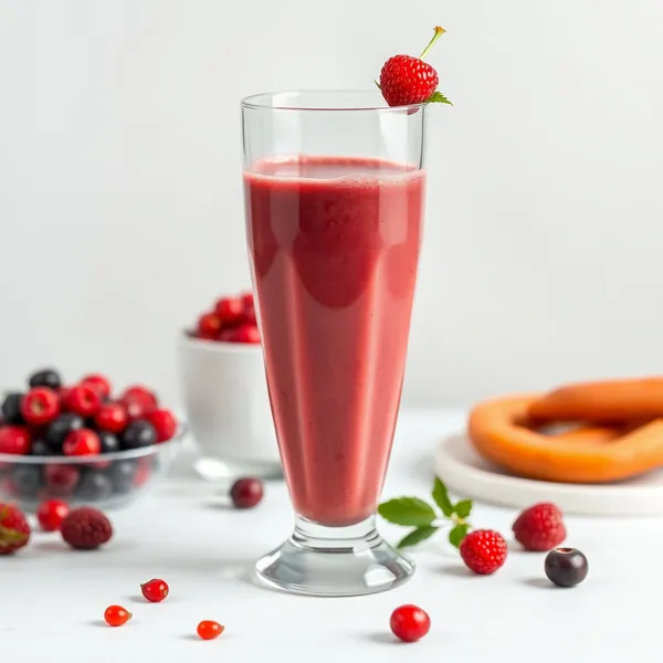 Gesunder Goji-Beeren-Protein-Shake