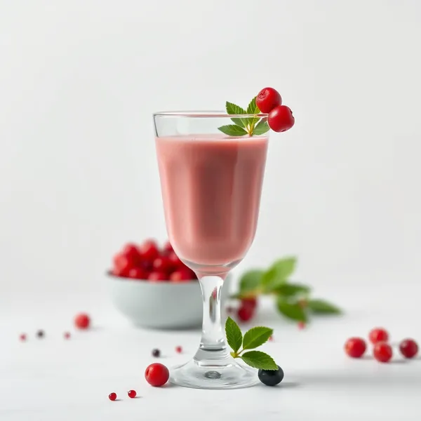 Smoothie Saudável de Baya Goji e Leite de Soja