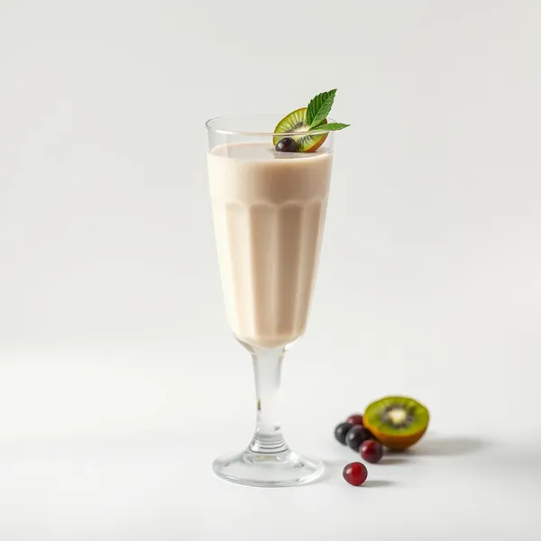 Smoothie Sain au Kiwi et au Lait de Riz