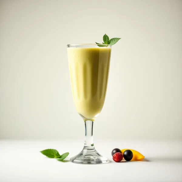 Smoothie Sain à la Mangue et Matcha