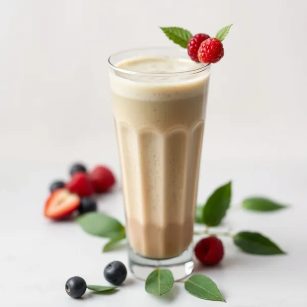 Smoothie Saudável de Matcha e Kefir