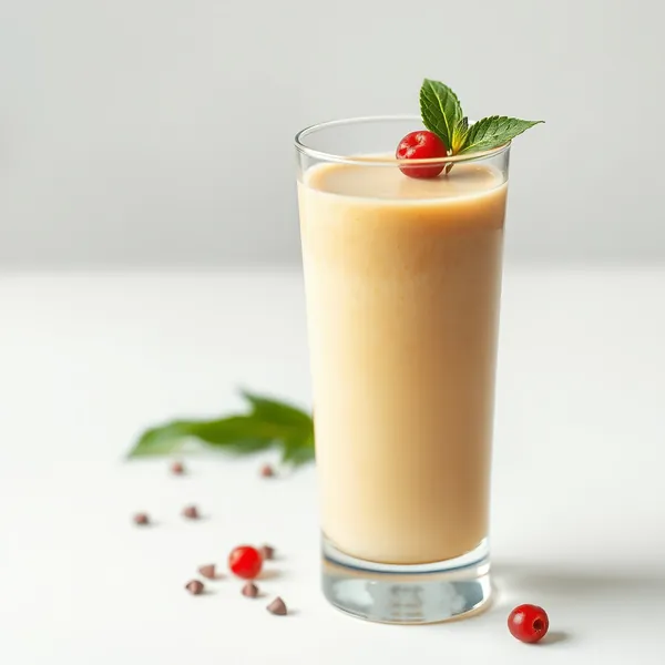 Smoothie Saudável de Papaya e Leite de Cânhamo