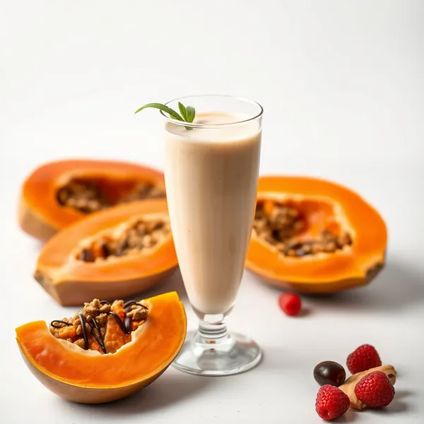 Smoothie Sano di Papaya e Latte di Farro