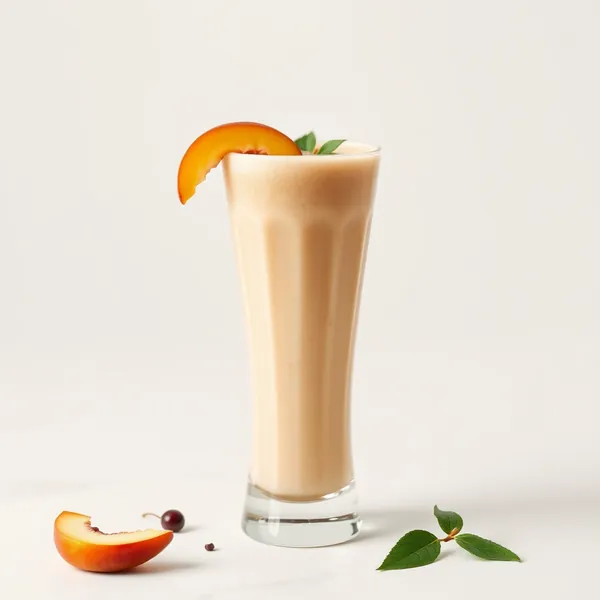 Smoothie Sano di Pesca e Latte di Riso