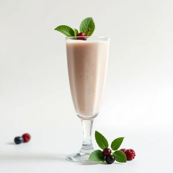 Smoothie Saudável de Pera e Iogurte Grego