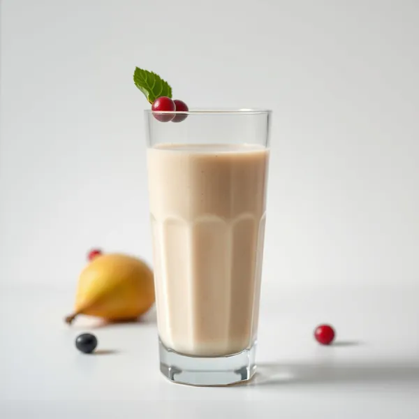 Healthy Pear Spelt Milk Smoothie