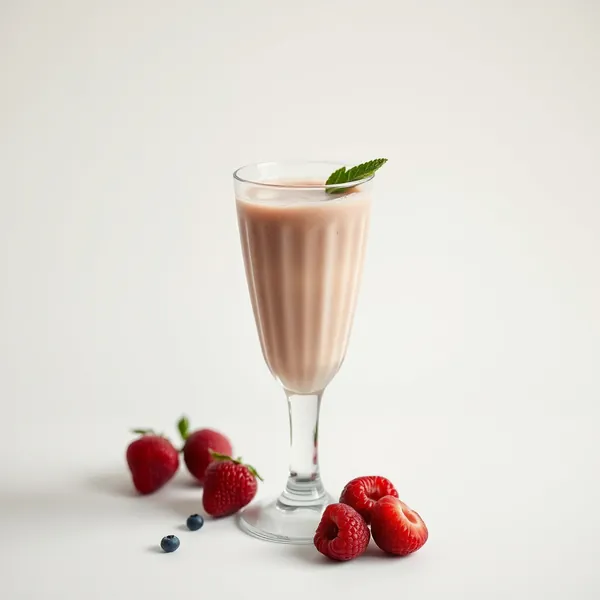 Smoothie Sano di Proteine in Polvere e Latte di Riso