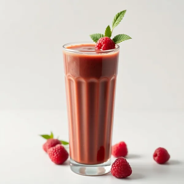 Smoothie Sano al Caffè Freddo e Lampone