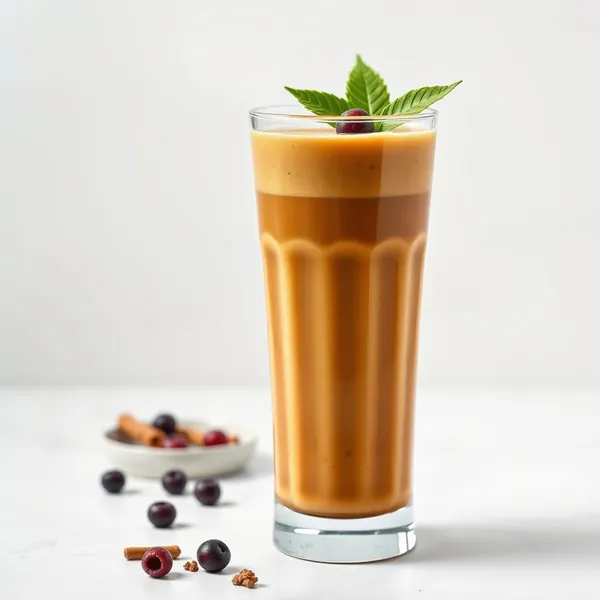 Smoothie Sano al Caffè Freddo e Curcuma