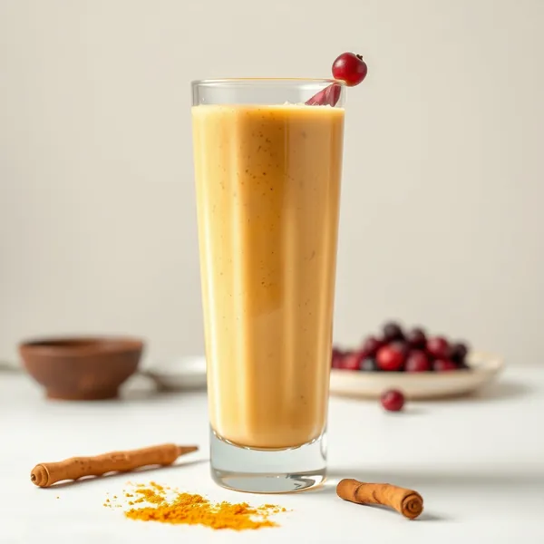 Healthy Turmeric Spelt Milk Smoothie