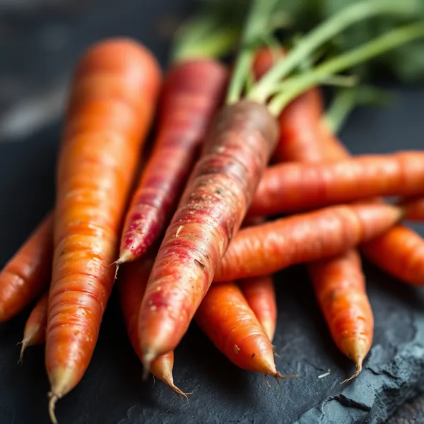 Heirloom Rainbow Carrots
