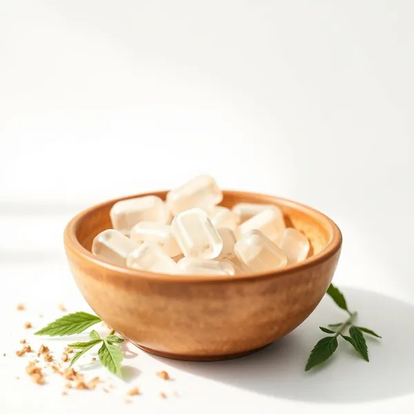 Efferveszenztablette mit Hanfprotein