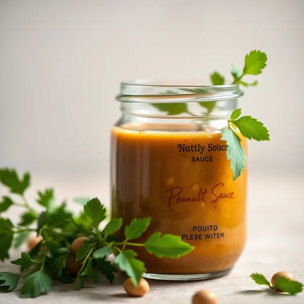 Salsa di Arachidi con Erbe