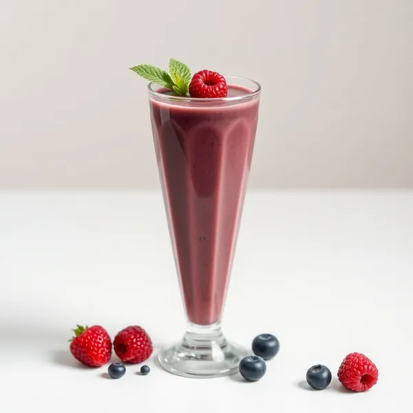 Smoothie di Açaí con Latte di Riso e Alto Contenuto di Proteine