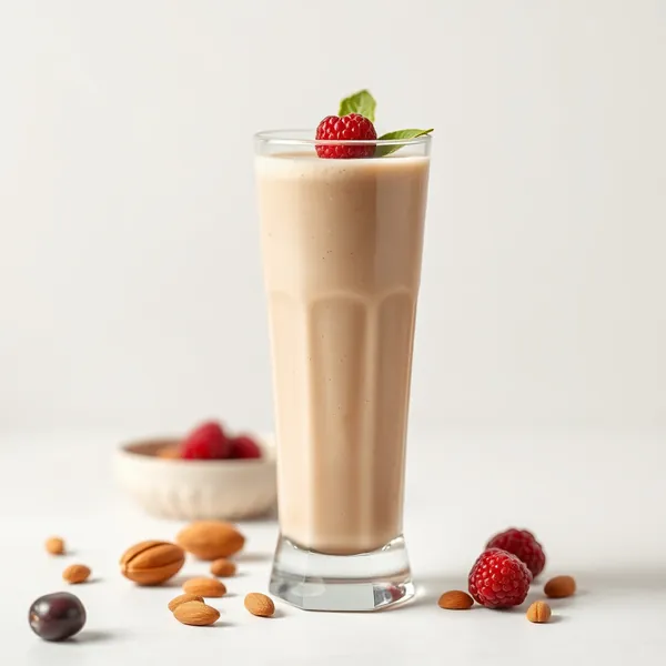 Smoothie de Manteiga de Amendoim e Leite de Avelã