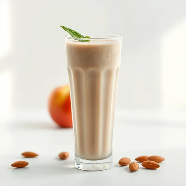 High Protein Apple Almond Milk Smoothie