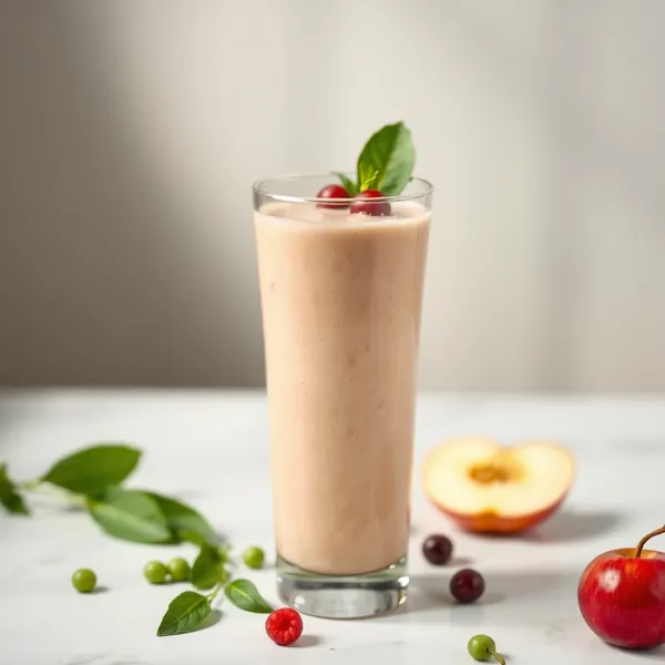 Smoothie Haut en Protéines Pomme et Lait de Pois