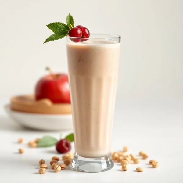 Smoothie Haut en Protéines de Pomme et Lait de Pistache