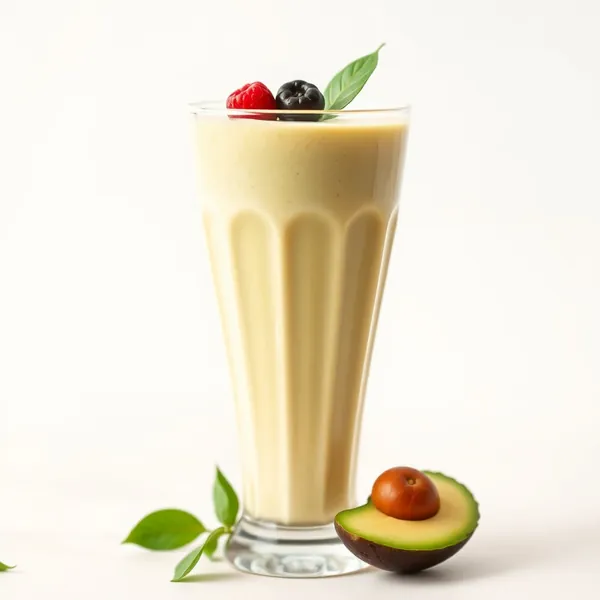 High Protein Avocado Spelt Milk Smoothie