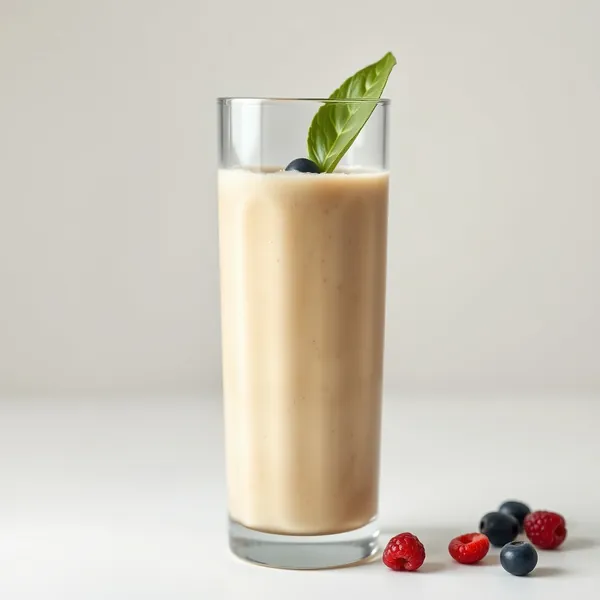 Smoothie Banane et Lait de Cannabis Haut en Protéines